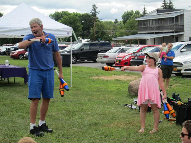 Brasher Falls Throws a great first day for Tri Town Summer Celebration