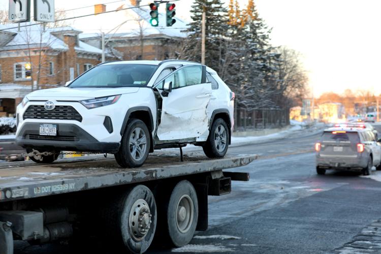 Two injured in crash at North Massey and Coffeen streets in Watertown