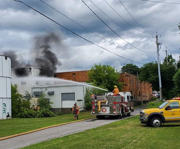 Investigation into cause of former cheese plant fire in Ogdensburg underway
