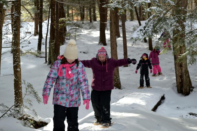 Snowshoe Hike at the Amboy 4H Environmental Education Center Arts