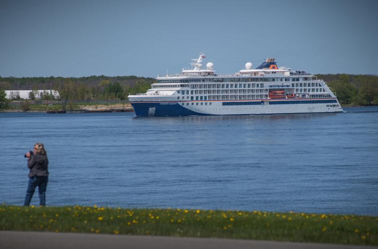 Cruise ship on river offers remote adventures