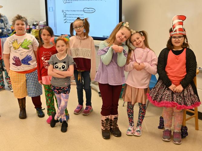 Fairley Elementary students celebrate Read Across America Day, Wacky