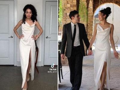 TikTok: Bride goes viral for $3.75 wedding dress