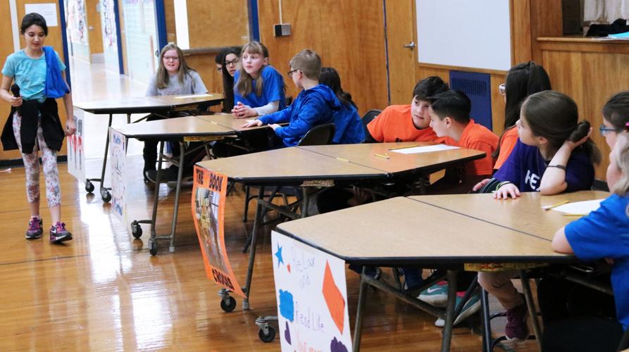 Leighton Elementary students battle it out with books Education