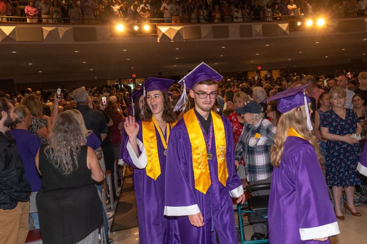 Watertown Seniors Celebrate ‘bittersweet Graduation Education 6849