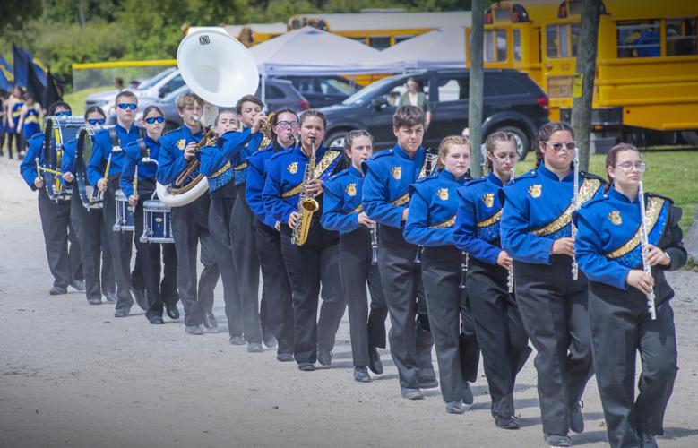 School bands marching to the beat at Gouverneur fair (VIDEO