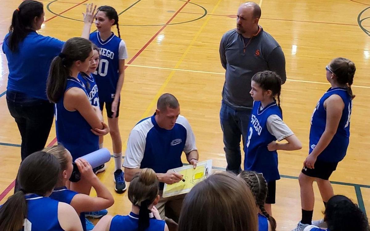 Oswego girls basketball travel team place in tournament Recreational