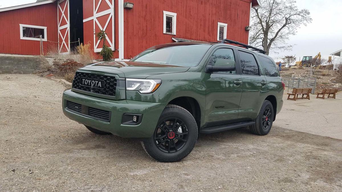 Toyota sequoia off road