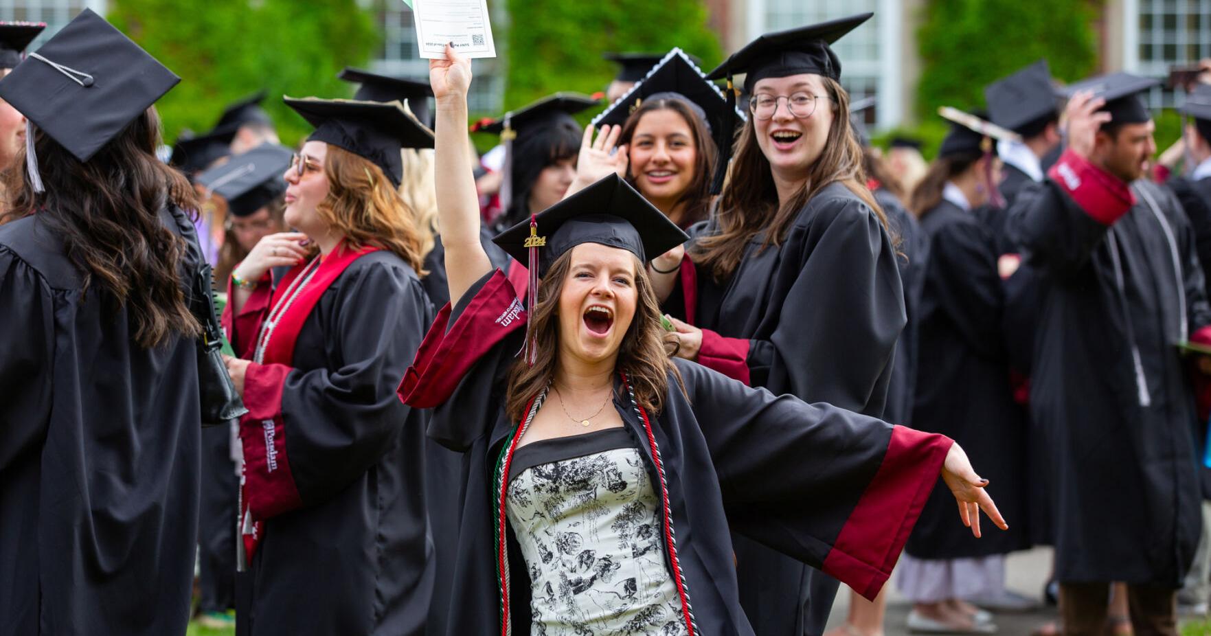 Nearly 1,200 graduate from SUNY Potsdam - Vimarsana News