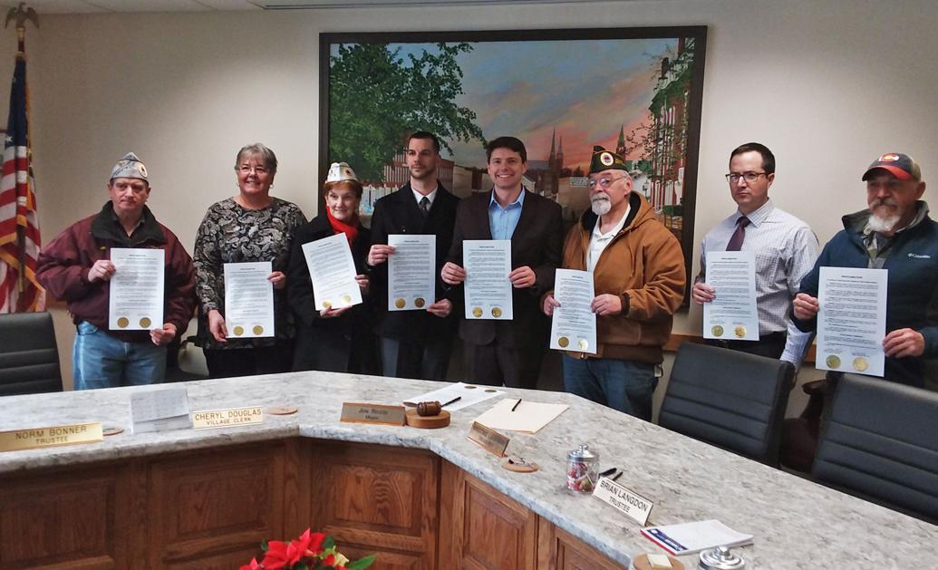 Malone is county’s first ‘Purple Heart Community’ News