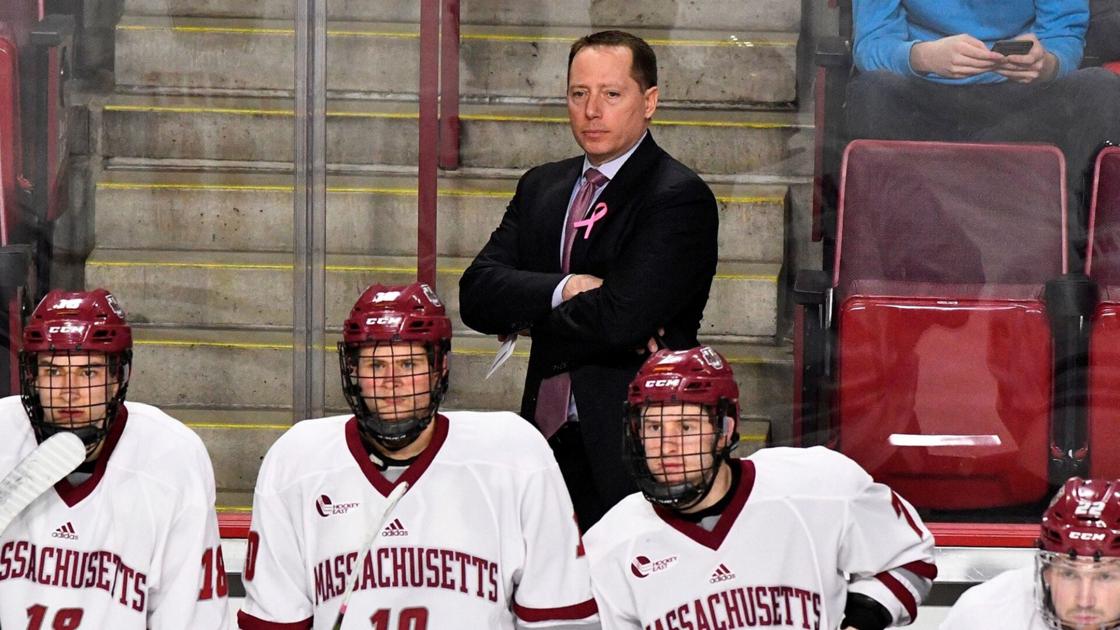 College men’s hockey: Canton’s Carvel returns UMass to Frozen Four for second time