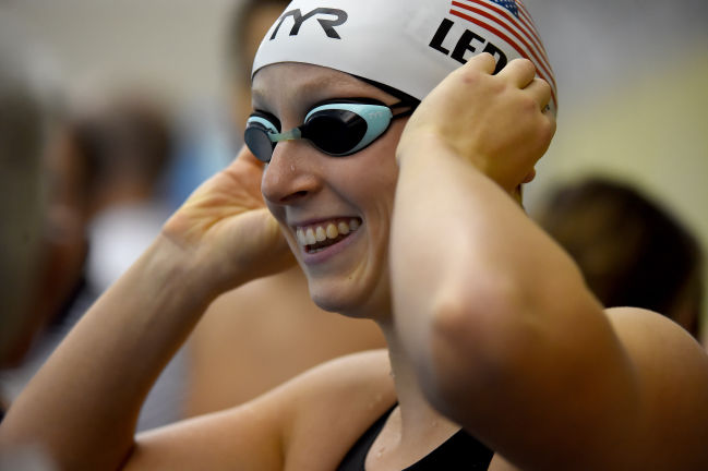 Ledecky Opens World Championships With A Rare Second Place Finish Sports