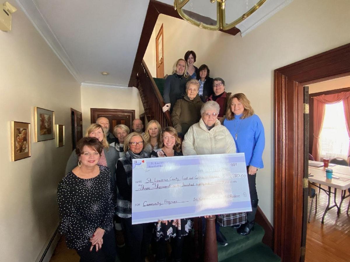 Realtor donation St. Lawrence County News