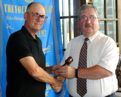 Todd assumes mantle as president of Rotary Club