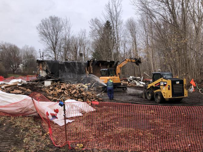 Land Bank demos longtime Hannibal eyesore Oswego County