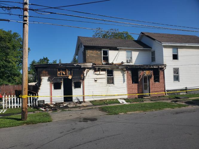 Large family displaced after fire destroys home in Ogdensburg St