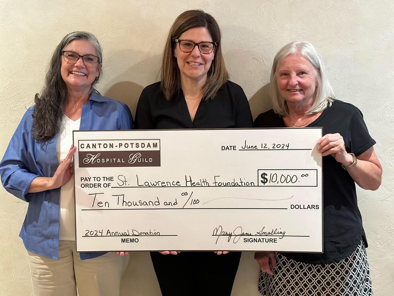 Canton Potsdam Hospital Guild holds annual meeting St. Lawrence