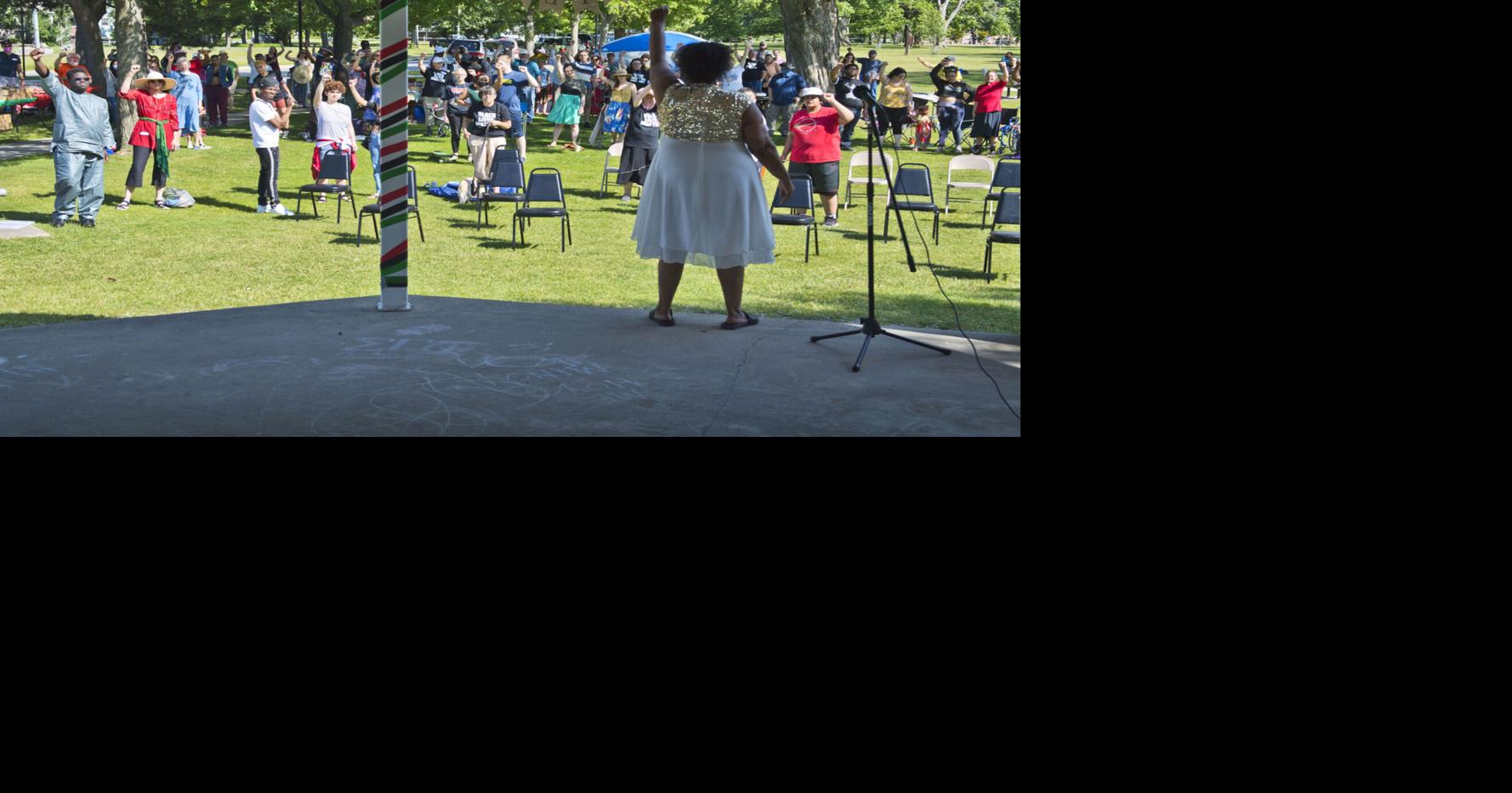 PHOTOS celebration in Potsdam Arts and Entertainment