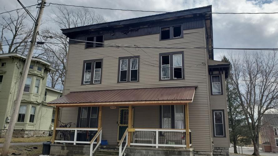Tragedy averted in two apartment building fires in Lowville Lewis