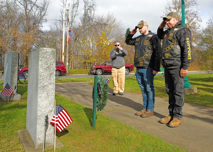 Photos Veterans, past and present, honored at Ogdensburg ceremony