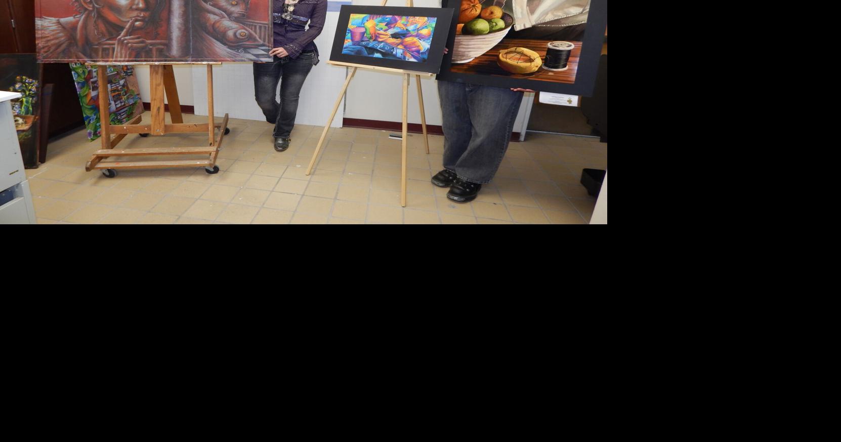 Two Massena Central High School students receive national recognition for art