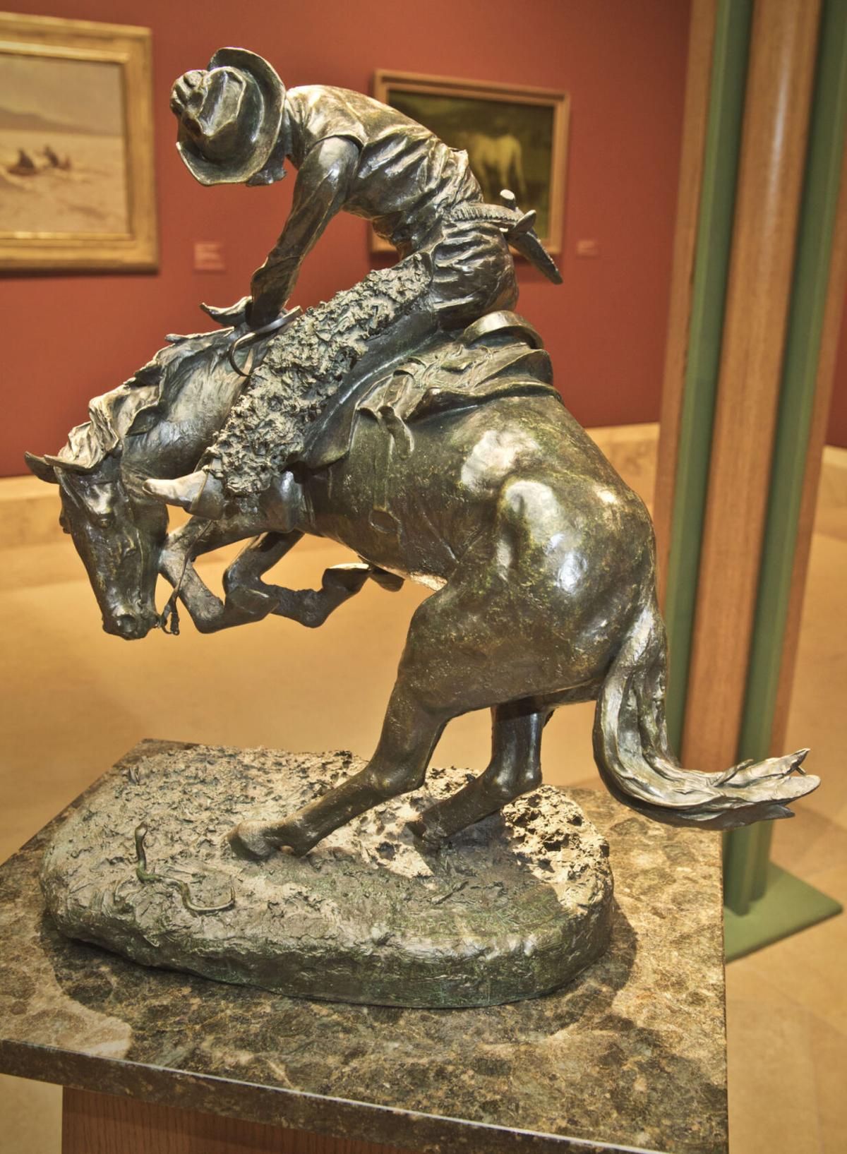 Remington’s ‘Bronco Buster’ no longer in Oval Office after Biden