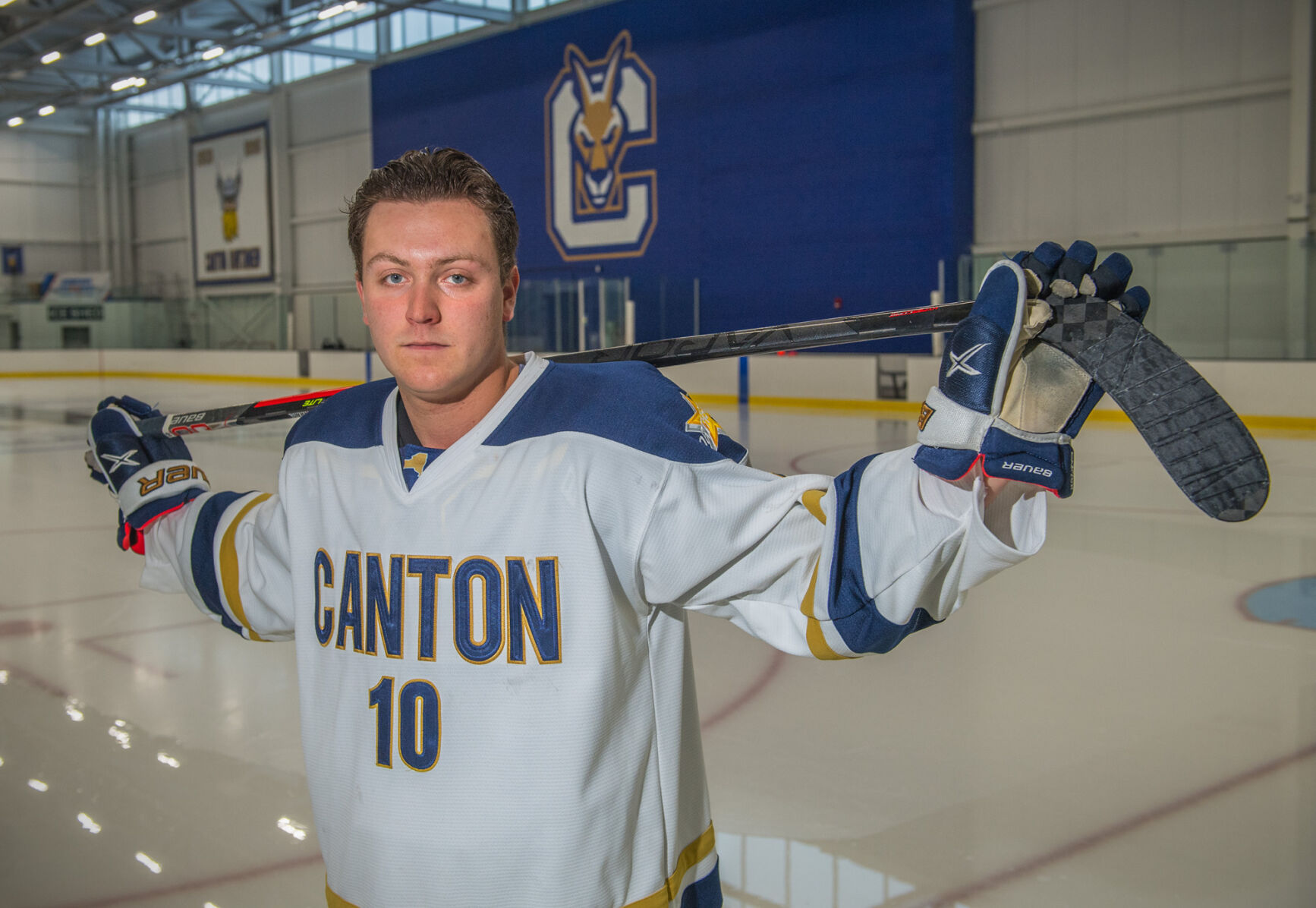 College mens hockey Cantons Martin reaches senior status after early start to college career Top Stories nny360
