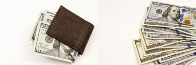 What’s in your wallet may be a sign of age