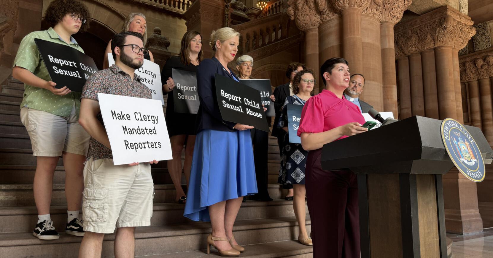 Advocates rally in Albany to make religious leaders mandated reporters of sexual abuse - Vimarsana News