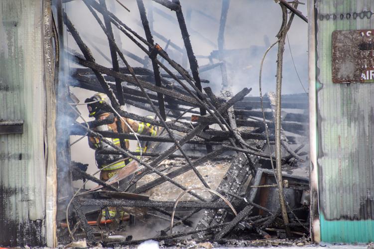 Fire destroys Ogdensburg auto garage News
