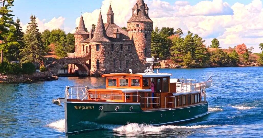 Miss Scarlett, ‘Grande Dame’ yacht of the Thousand Islands, for sale