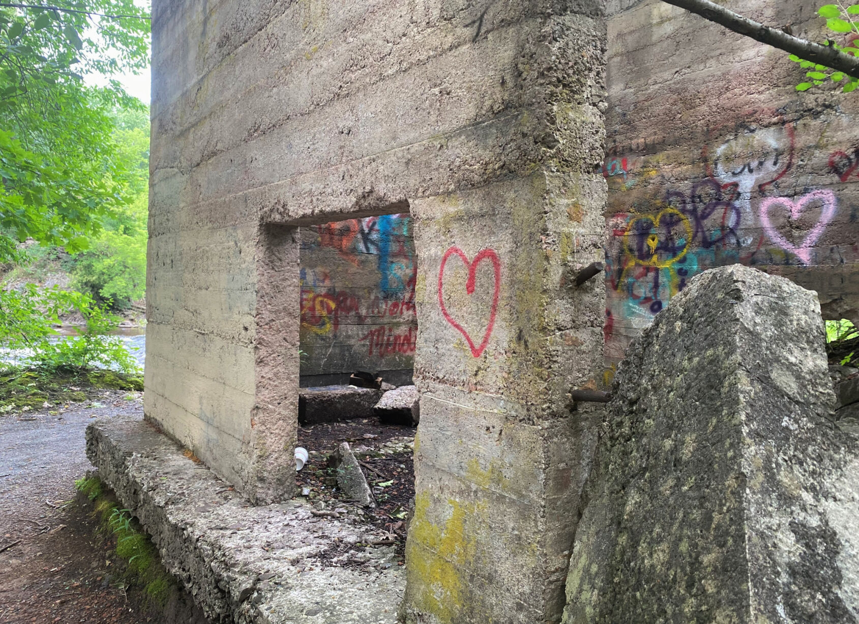 Hateful graffiti covered at Grasse River Heritage Park in Canton - Vimarsana News