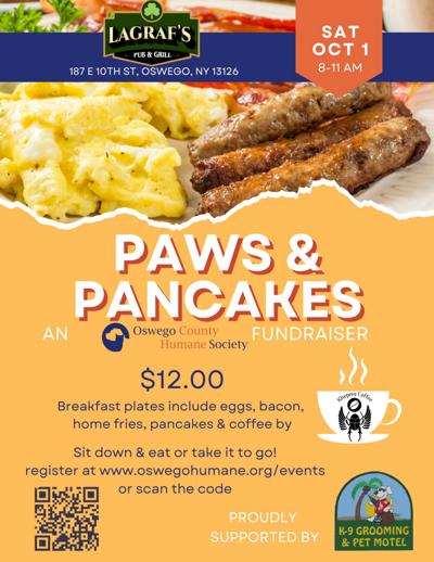Paws & Pancakes fundraiser