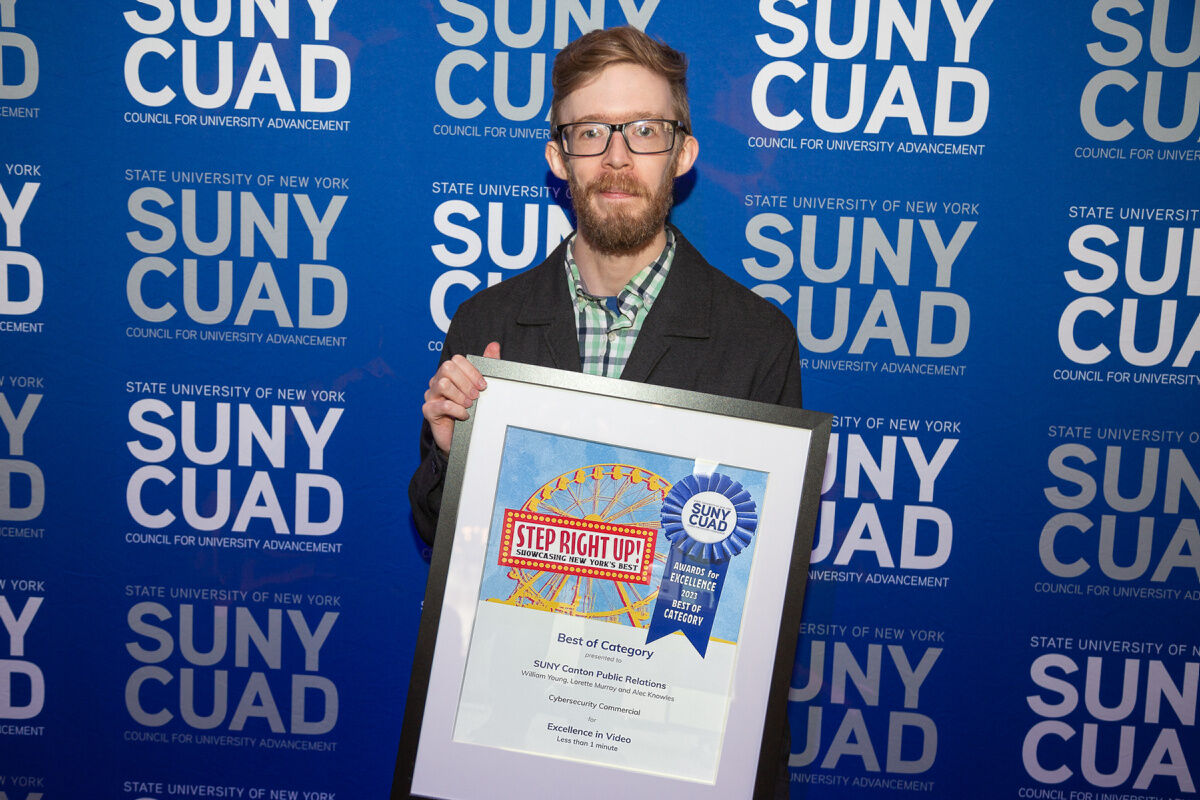 SUNY Canton Public Relations Wins First-place Award For Cybersecurity ...