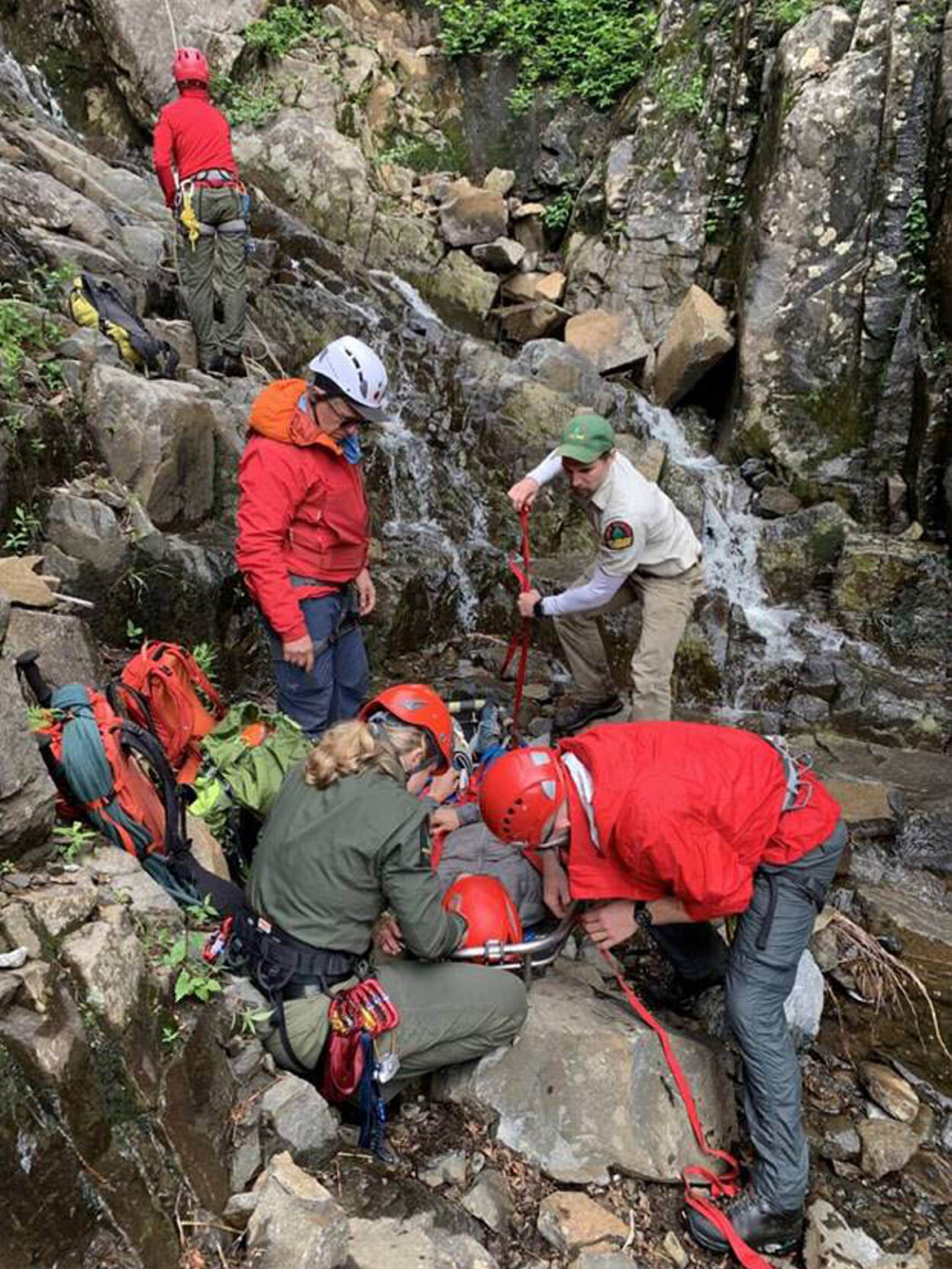 Rangers call in helicopter to rescue hiker - Vimarsana News