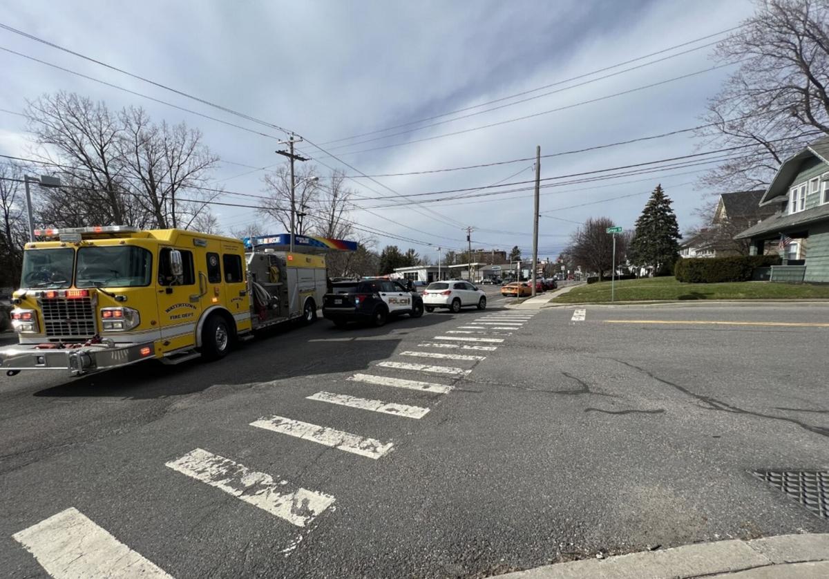 One injured in threevehicle crash on Washington Street in Watertown