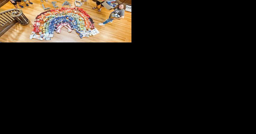 Students' "canstruction" competition aims to reduce food insecurity | Community Giving - Vimarsana News