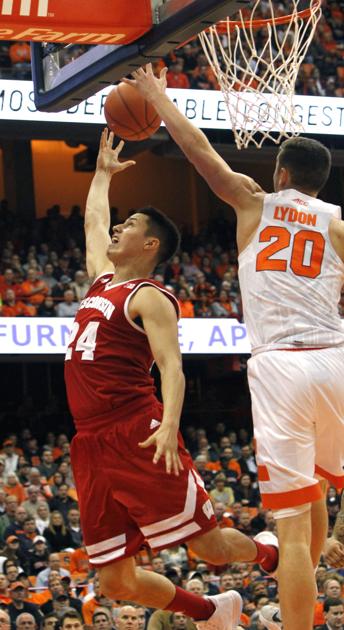 College Basketball Wisconsin Topples No 14 Syracuse In Overtime