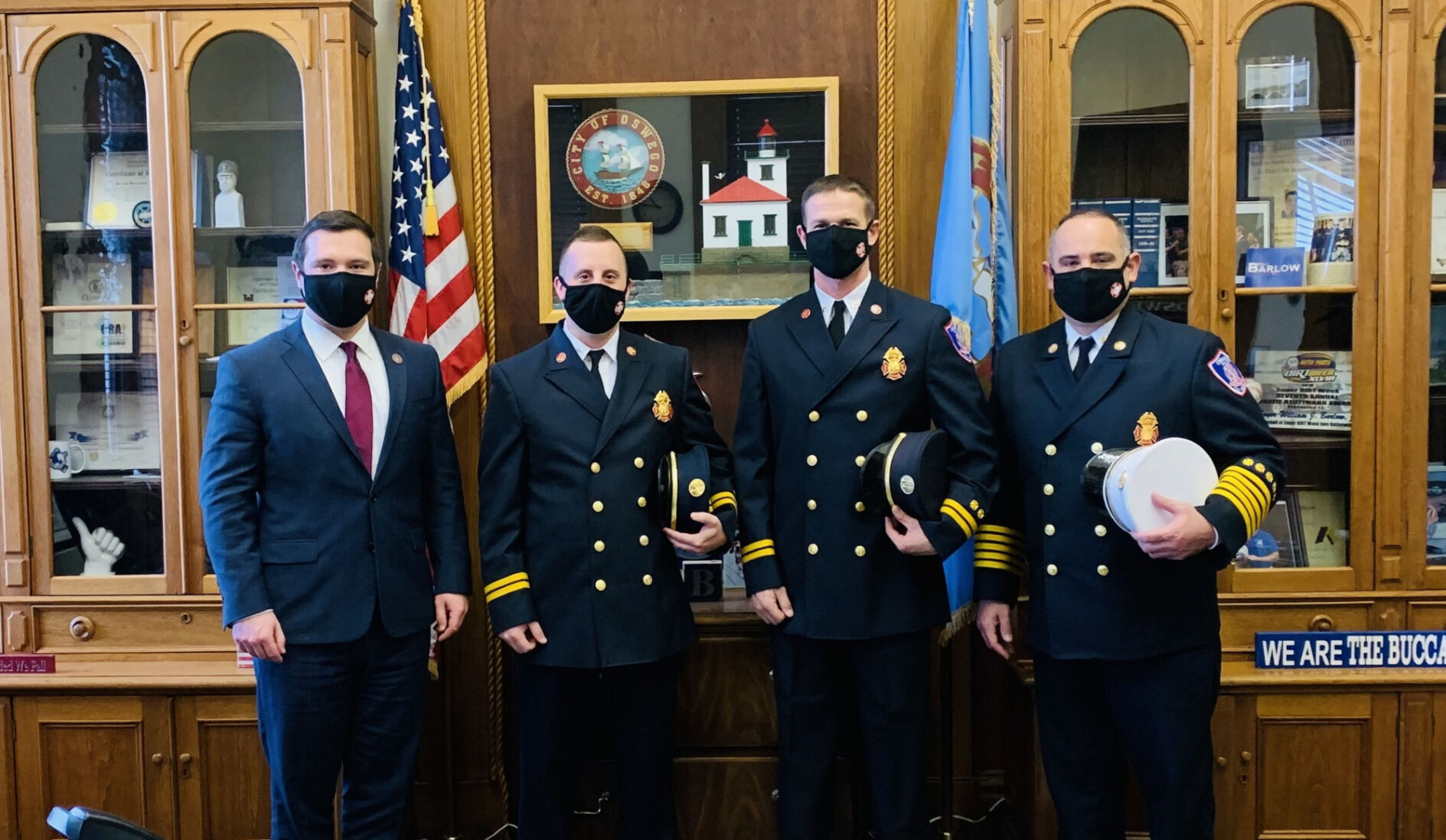 Oswego mayor announces two promotions at Oswego Fire Department - Vimarsana News