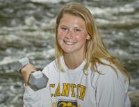 Bella Jankowski Canton Senior Section 10 champ in100 backstroke