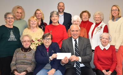 Auxiliary supports renovation project with donation to Oswego Health