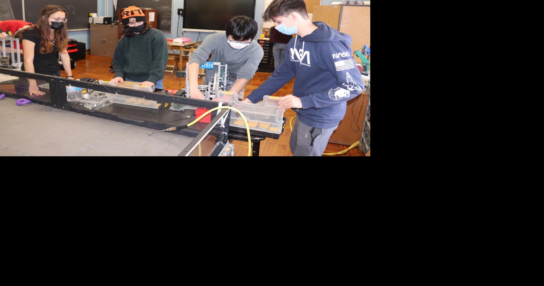 Building STEM skills and robots: MACS VEX Robotics ready for states - Image