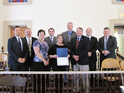 County recognizes Susan Naugle