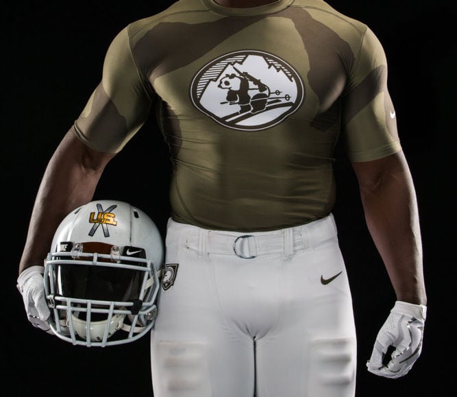 army football jersey 10th mountain