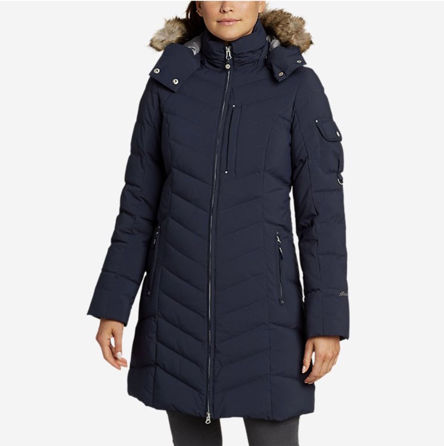 olympia waterproof down stadium coat eddie bauer