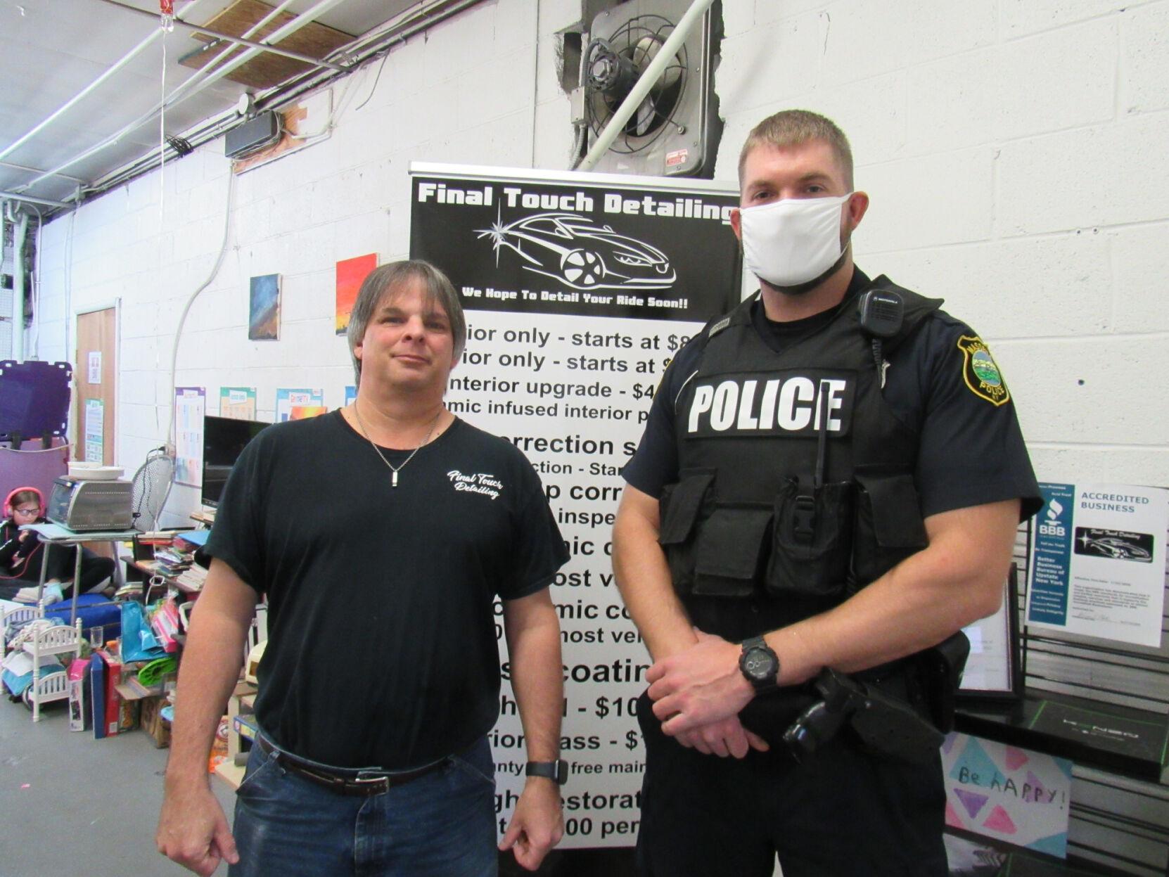 Massena business providing free vehicle detailing to village police