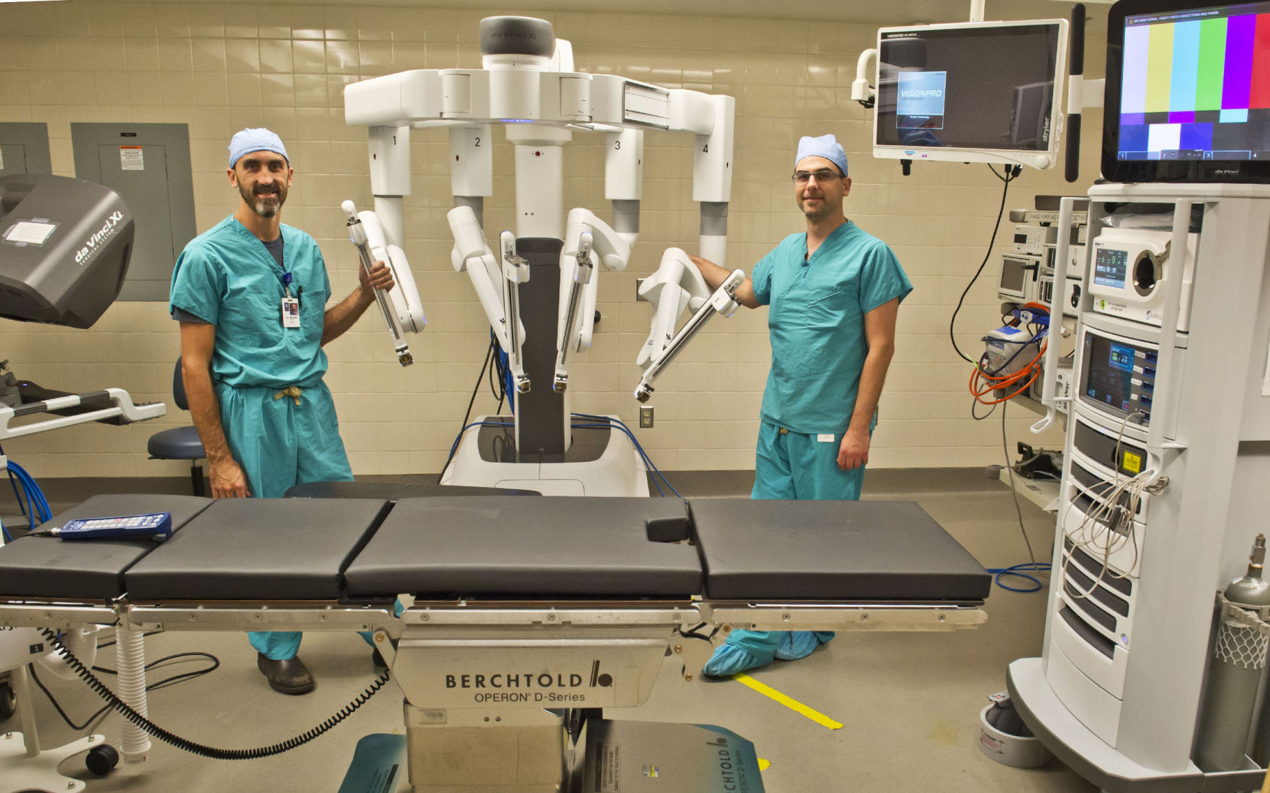 docking robot da vinci