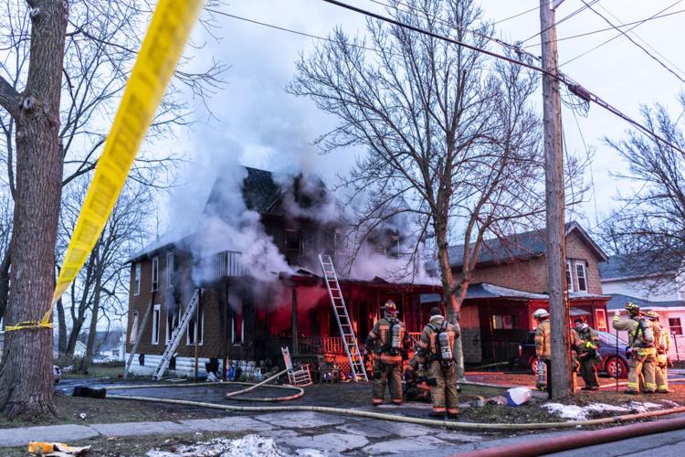 At least one taken to hospital after Watertown house fire Jefferson