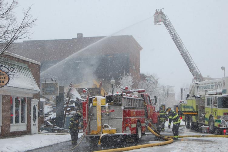 Downtown Boonville loses five buildings to fire Top Stories
