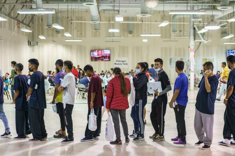 Cities clash over surge OF MIGRANTS